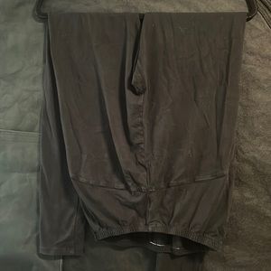 Black Cotton Maternity Leggings